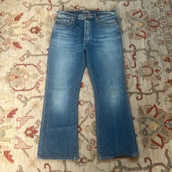 SOLD 💙Hey Gang washed flare jean - Picture 2 of 10